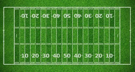 football field yard lines